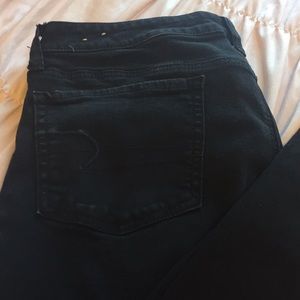 Black American Eagle jeans